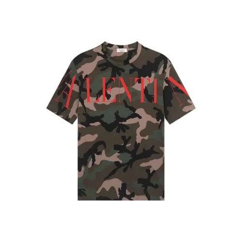 Valentino SS23 T Рубашка Мужская Камуфляж