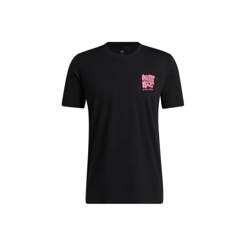 Adidas Мужские черные футболки