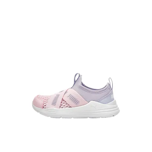 PUMA COOL Series Детская беговая обувь Низкий топ Розовый Фиолетовый Kids