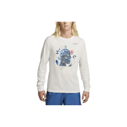 Nike Бежевый Мужской T-Shirt