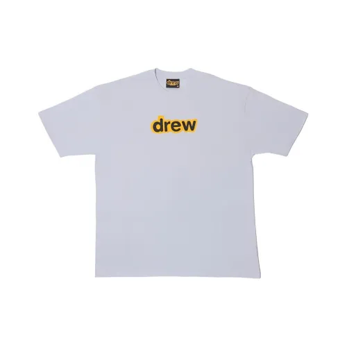 Drew House Letter Logo Series Светло-синяя унисекс футболка