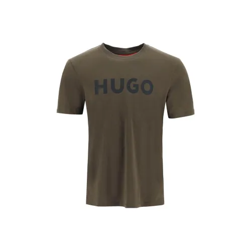 Hugo Boss SS23 T Рубашка Мужская Зеленая