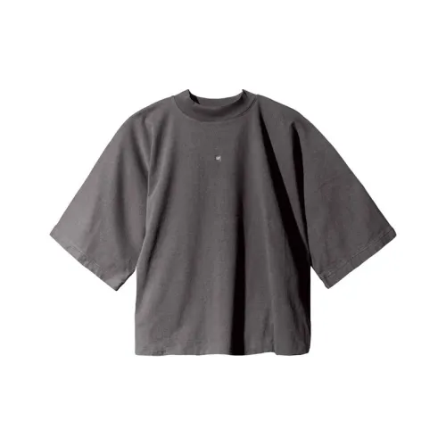YEEZY Gap X Balenciaga Collaboration Темно-серый Унисекс Футболка