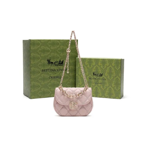 BETTINA VIVIAN ПУ (полиуретан) Сумка через плечо Женская Розовая