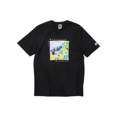 Коллекция Supreme X The North Face Унисекс T-рубашки