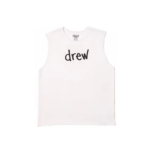 Drew House Smiley Collection Белая Унисекс Футболка