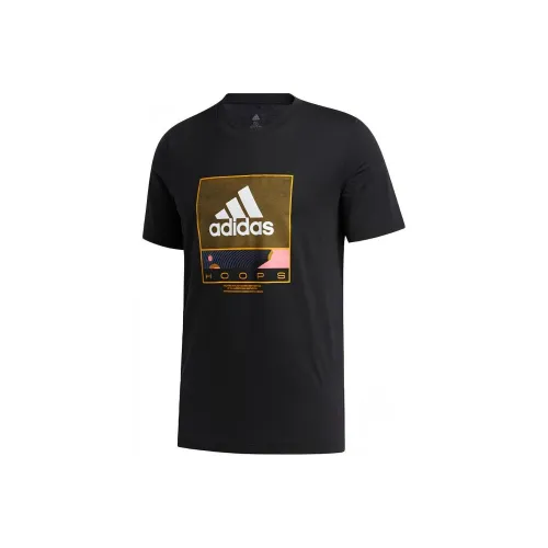 Adidas Мужские черные футболки