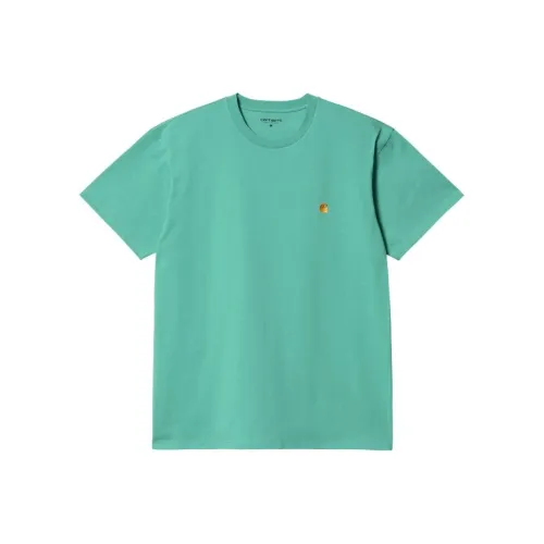 Carhartt WIP SS23 CHROMO Зеленый Мужской T-Shirt