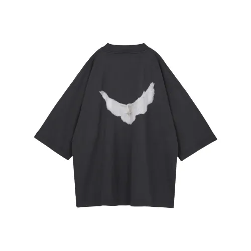 YEEZY Gap X Balenciaga Collaboration Темно-серый Унисекс Футболка