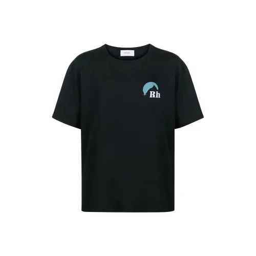 RHUDE Черные Мужские T-Рубашки