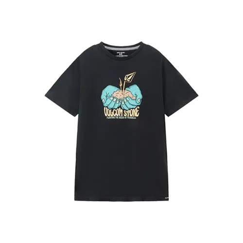 Volcom Рукав с оборванным плечом T-рубашка Унисекс