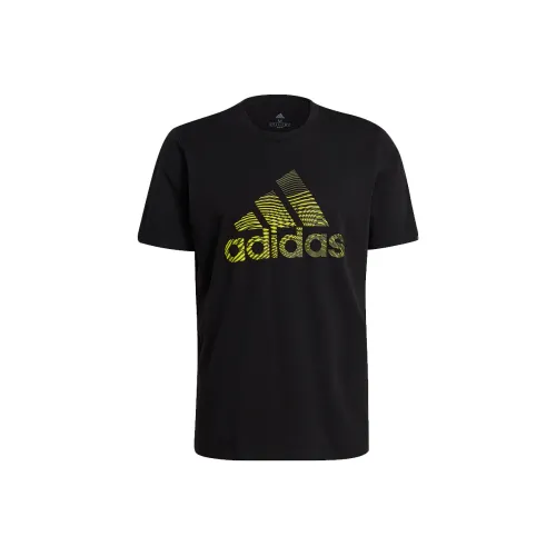 Adidas Мужские черные футболки