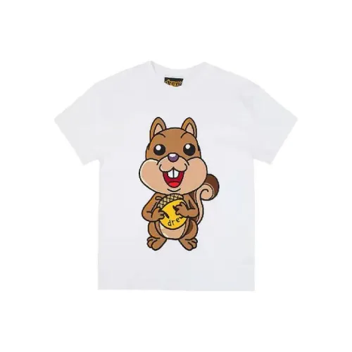 Drew House Smiley Collection Белая Унисекс Футболка