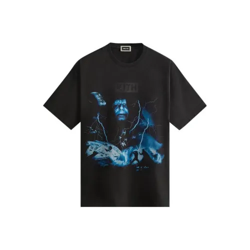 KITH Collaboration Мужская Черная T-Рубашка