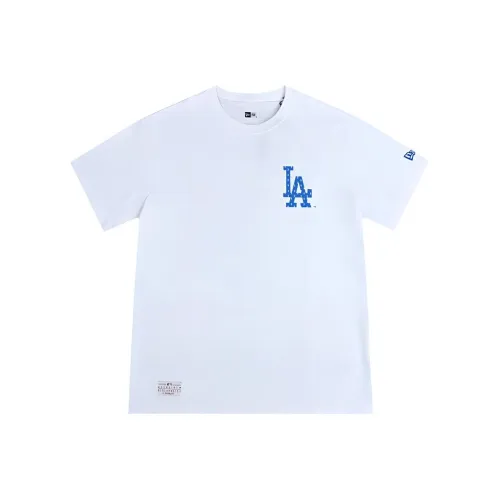 New Era Белый Унисекс Футболка