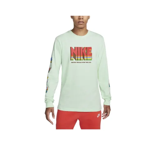 Nike Мятно-зеленые Мужские T-рубашки