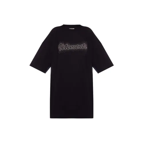 Vetements Черные Мужские T-Рубашки