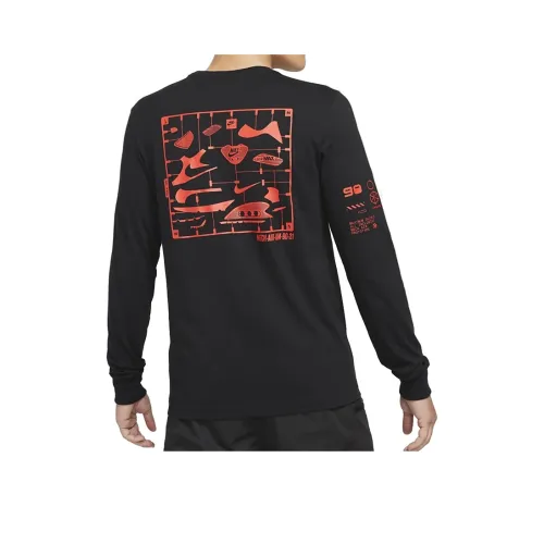 Nike Мужские черные футболки