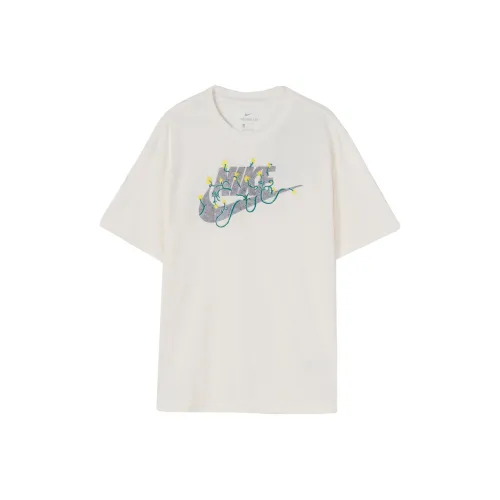 Nike Белый Мужской T-Shirt