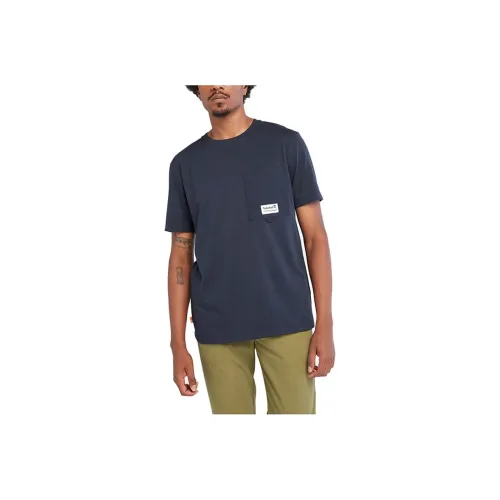 Timberland Темно-сапфировый Мужская T-рубашка