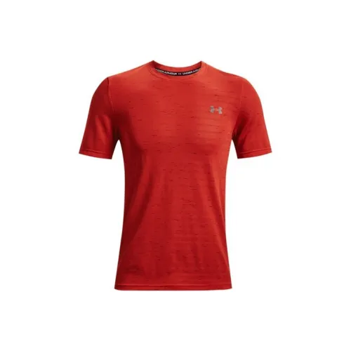 Under Armour T-Shirt Мужской Оранжевый