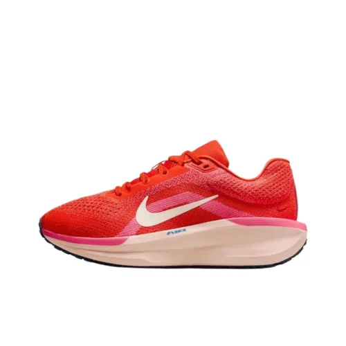 Nike Winflo 11 Амортизация и Дышащие Низкие Кроссовки для Бега Женские Красные