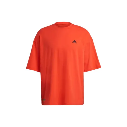 Adidas Half Неоново-красный Унисекс Футболка
