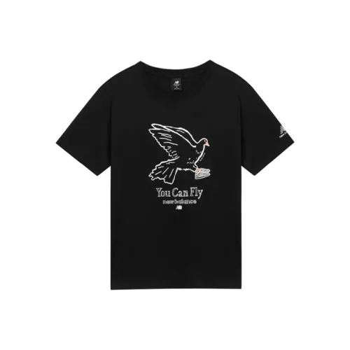 New Balance совместная футболка T Унисекс Черная