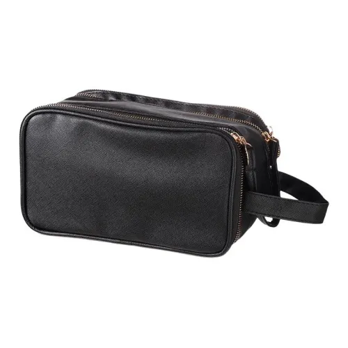 GUOXIAONIU Портативный Черный Золотой Косметички Портативный