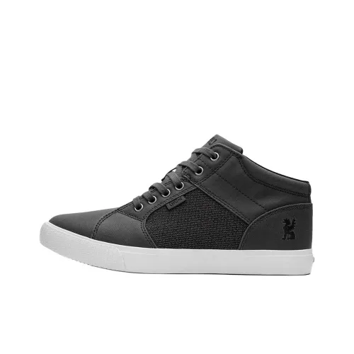 CHROME INDUSTRIES Скейтборд Кроссовки MID Топ Черный Белый Мужской
