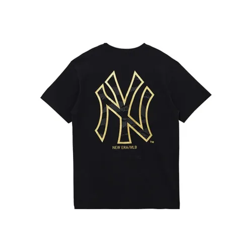 New Era Черная Унисекс Футболка