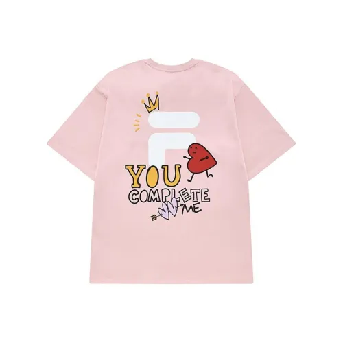 FILA FUSION SS22 T-Shirt Унисекс Розовый