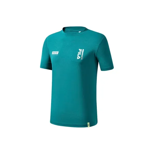 FILA ATHLETICS Т-Рубашка Мужская Бирюзовая