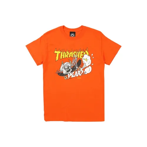 Thrasher T-Shirt US Version Unisex Orange Т-рубашка Thrasher US Version унисекс оранжевая