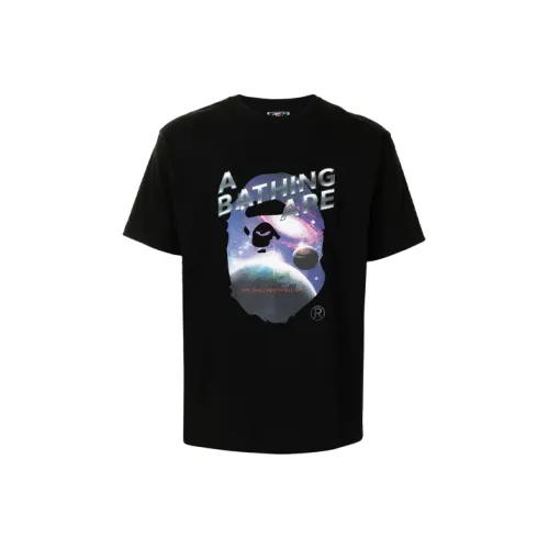 A BATHING APE BAPE совместная рубашка Мужская Черная