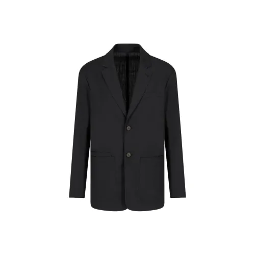 EMPORIO ARMANI Бизнес-костюм Пальто Мужской Черный