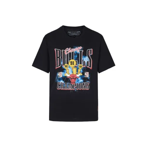 MITCHELL NESS T-Shirt Унисекс Черный