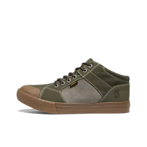 CHROME INDUSTRIES Southside 3,0 MID Топ Скейтборд Кроссовки Мужские Зеленые