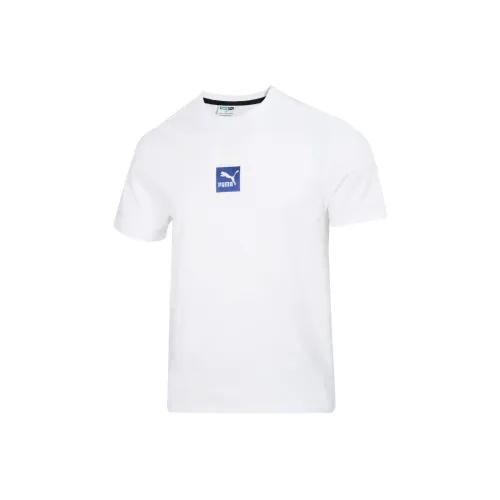 PUMA Белая Мужская Футболка