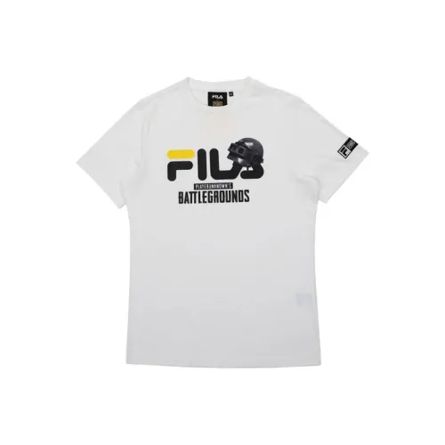 FILA Белая Мужская T-Рубашка