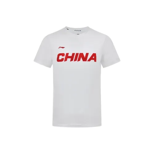 LINING Белая Мужская Футболка