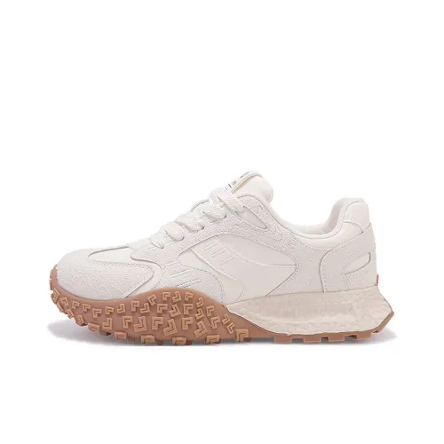 Slip Resistant Abrasion Resistant Low Top Скейтборд Кроссовки Женские Бежевые