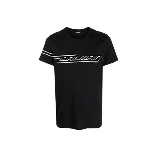 BALMAIN Мужские черные T-рубашки