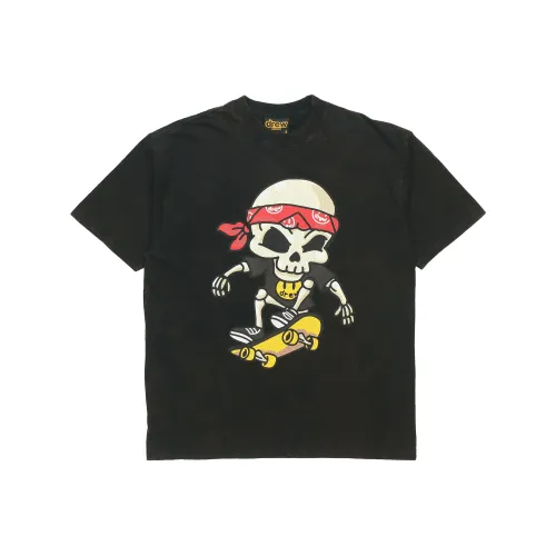 Drew House Smiley Collection Черный Унисекс T-рубашки