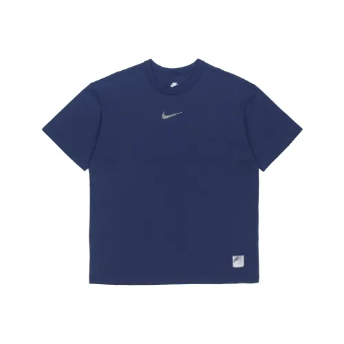Nike Темно-синие мужские футболки T-Shirt