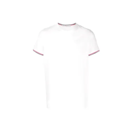 MONCLER SS22 Белый Мужской T-Рубашки