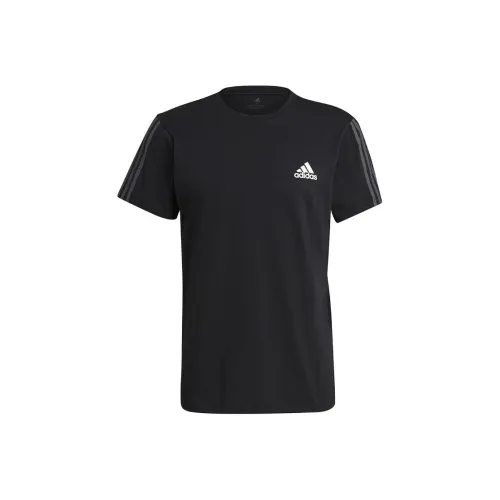 Adidas Мужские черные футболки