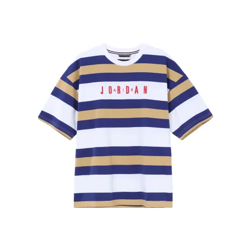 Джордан T Рубашка Мужская Синяя Белая