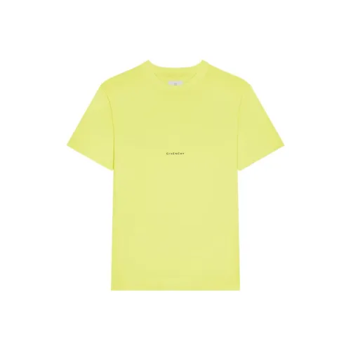 GIVENCHY SS22 T-Shirt Мужской ACID Желтый