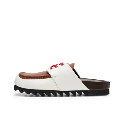 Lost In Echo Износостойкие домашние тапочки для женщин коричневый белый многоцветный